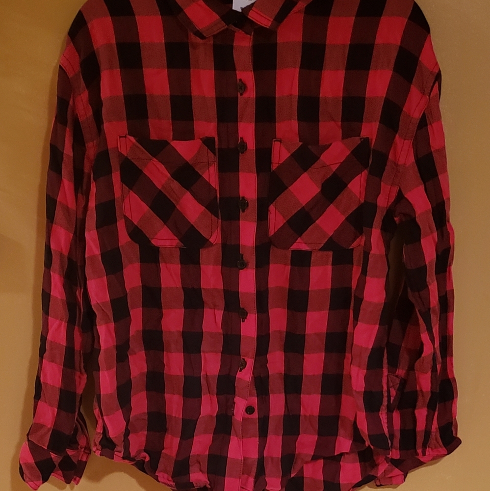 Plaid Top